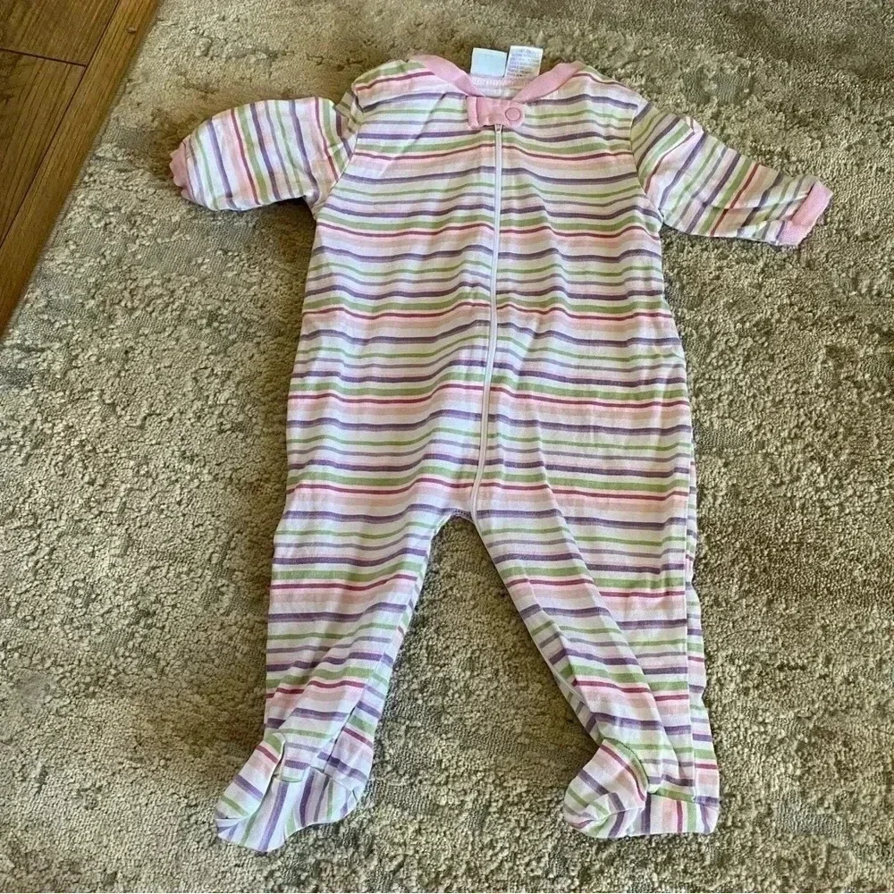 3-6 months Baby Girl Bundle Lot of Sleepsuits Footsies Bodysuits Onesies Pink